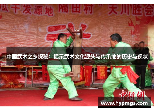 中国武术之乡探秘：揭示武术文化源头与传承地的历史与现状
